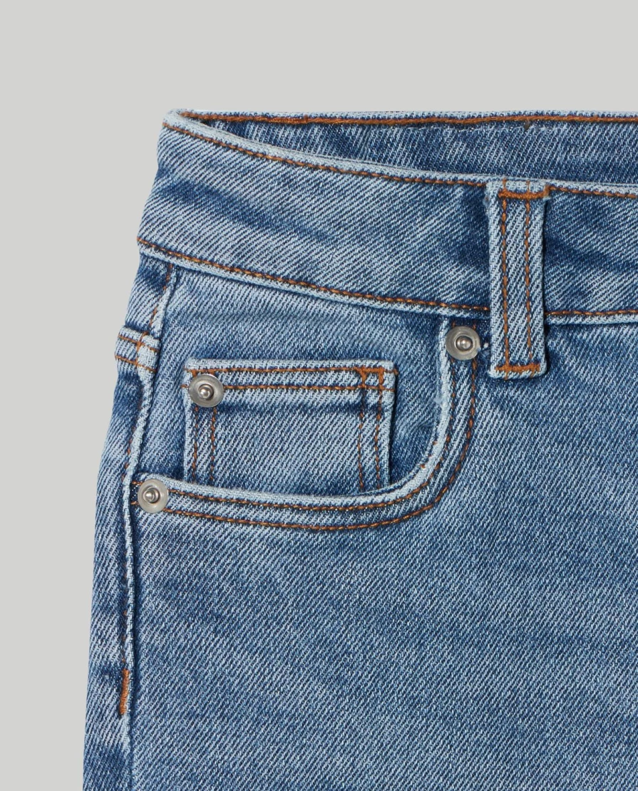 Blukids Youth Stretch Denim Flare Jeans for Girls - Comfortable & Stylish Fit