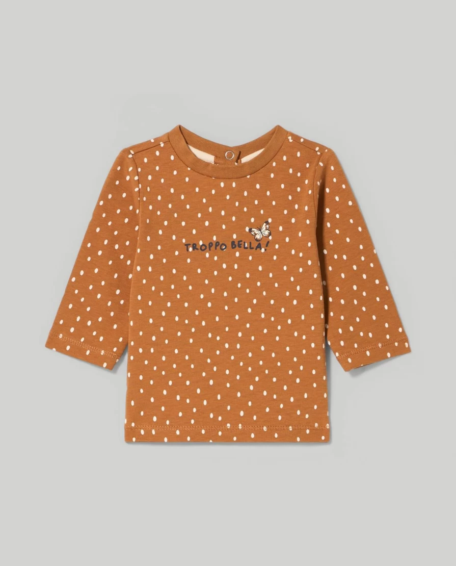 Blukids Newborn Baby Girl's Soft Stretch Jersey T-Shirt - Comfortable Cotton Tee
