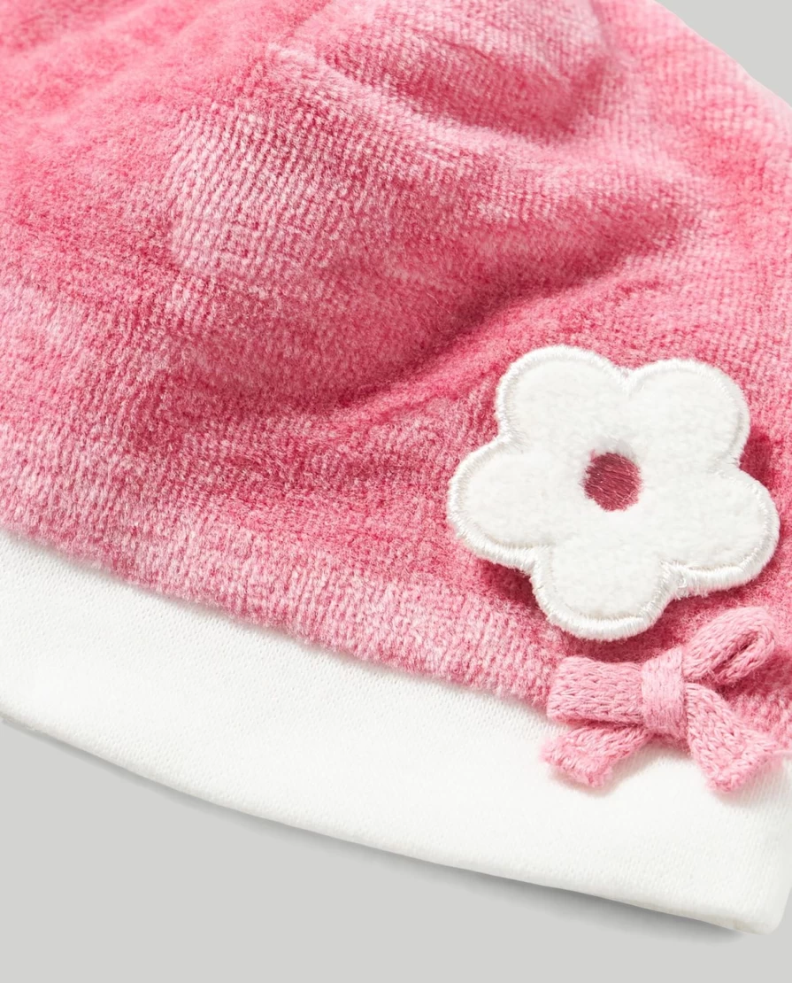Blukids Newborn Baby Chenille Hat - Soft & Cozy Infant Beanie for Boys & Girls