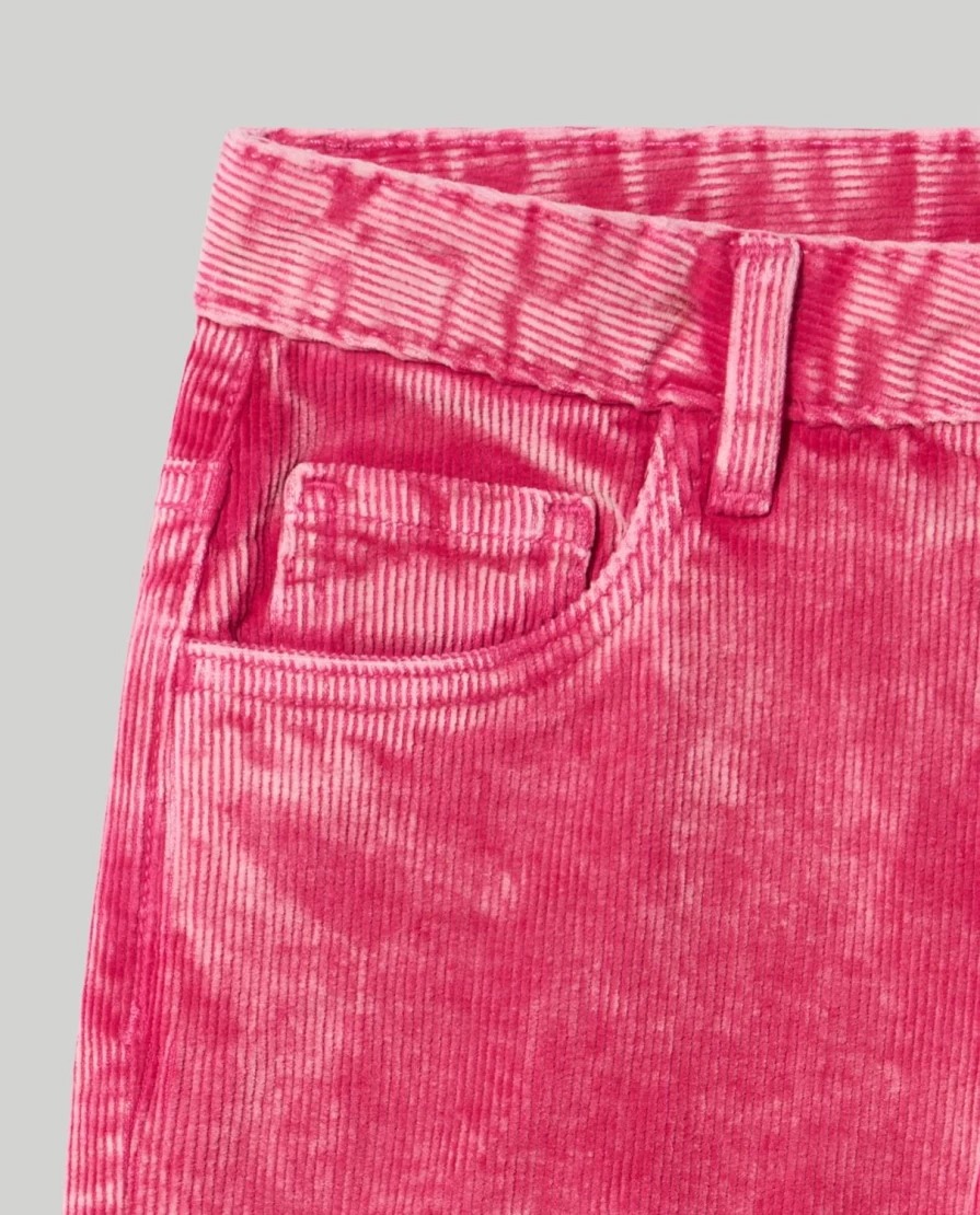 Blukids Youth Girls' Mom Fit Corduroy Pants - Comfortable & Stylish Trousers for Teens
