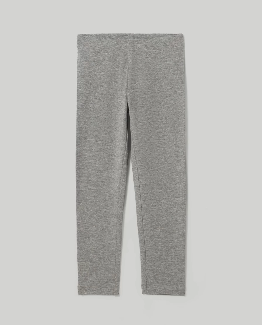 Blukids Girls' Stretch Cotton Fleece Leggings for Kids - Soft Winter Warm Pants