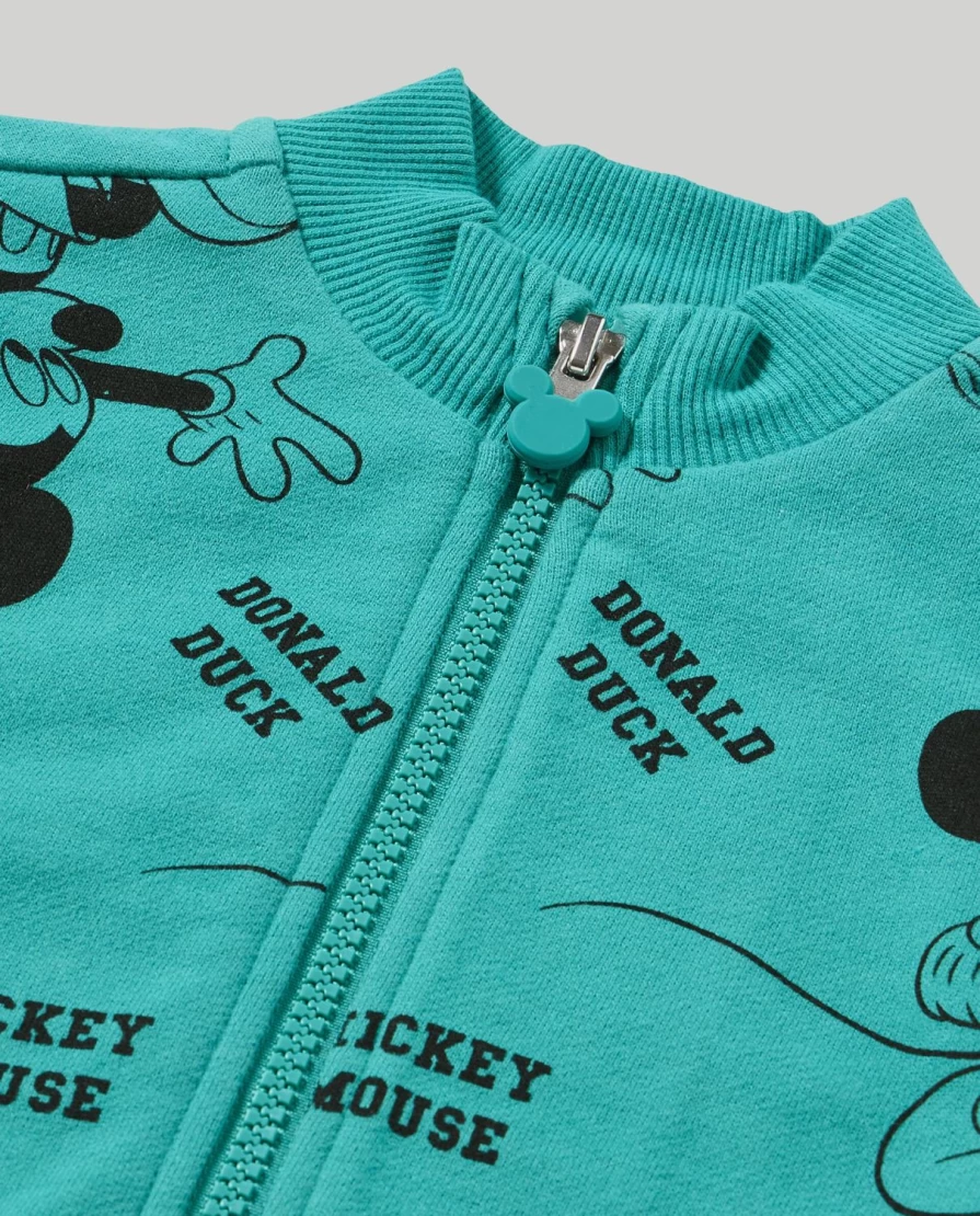 Blukids Newborn Pure Cotton Full Zip Sweatshirt - Soft & Cozy Baby Hoodie