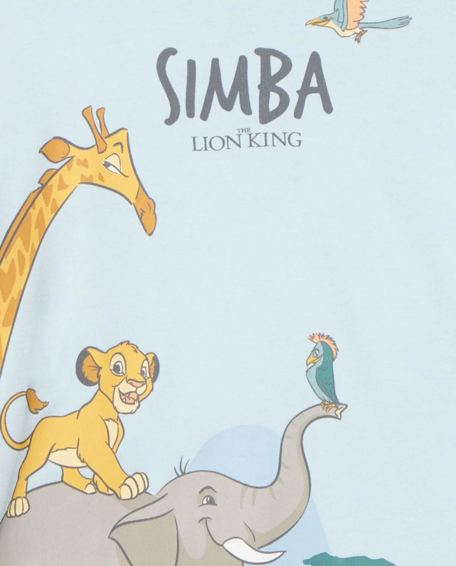 Blukids Newborn Baby Lion King Themed Long Sleeve Pajama Set for Boys & Girls