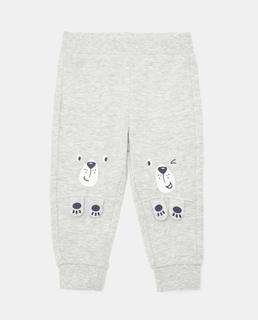 Blukids Newborn Cotton Sweatpants - Soft & Comfortable Baby Pants for Boys & Girls