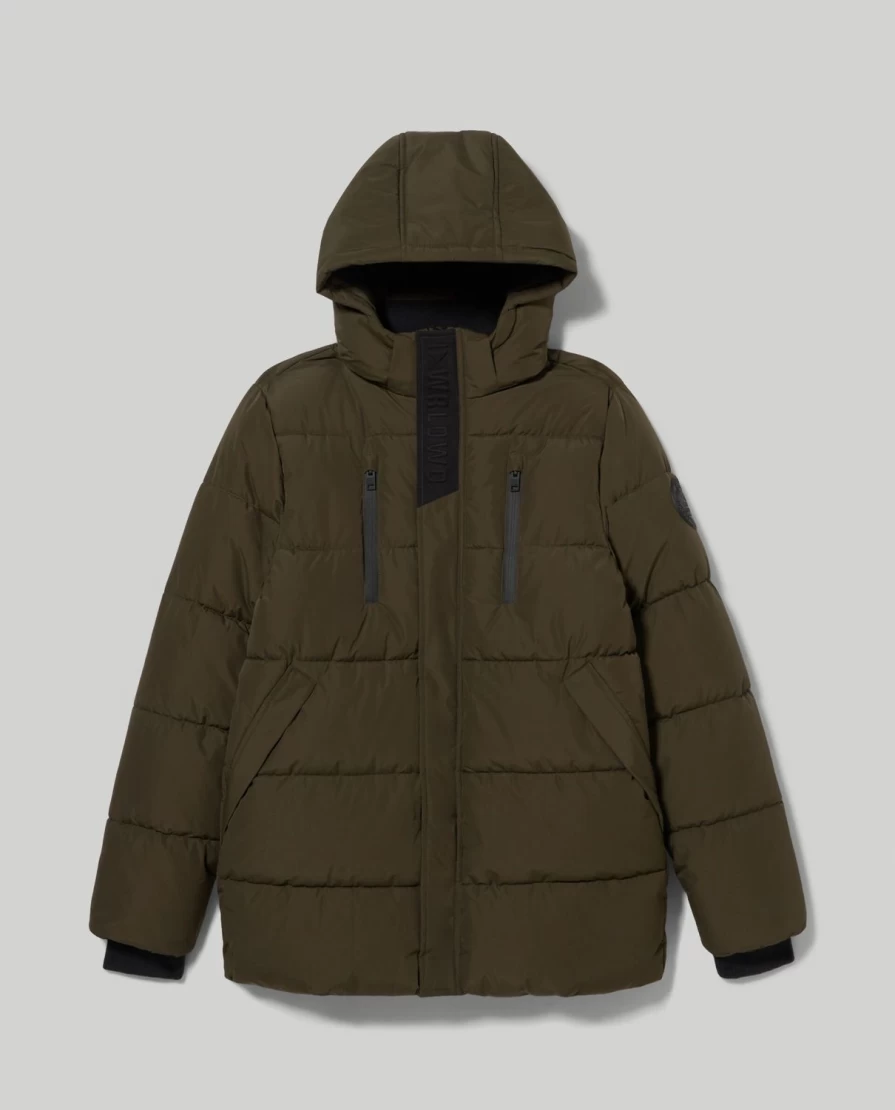 Blukids Youth Hooded Padded Jacket for Boys - Warm Winter Coat
