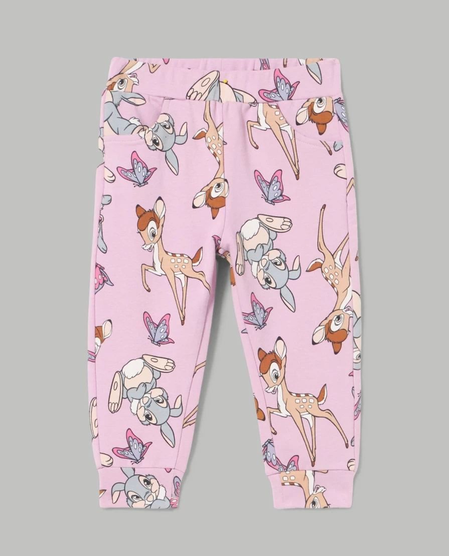 Blukids Newborn Baby Girl's Soft Stretch Cotton Trousers for 0-3 Months