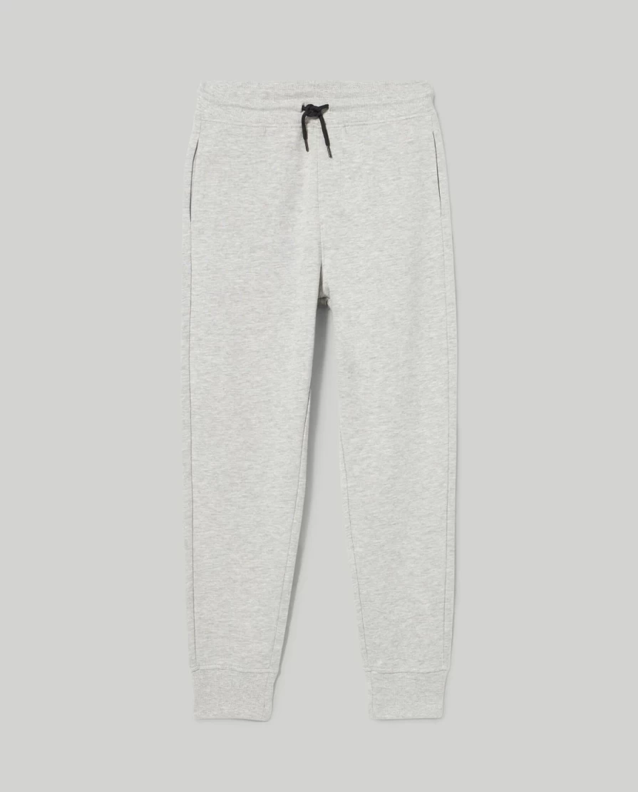 Blukids Youth Melange Cotton Jogger Pants for Boys