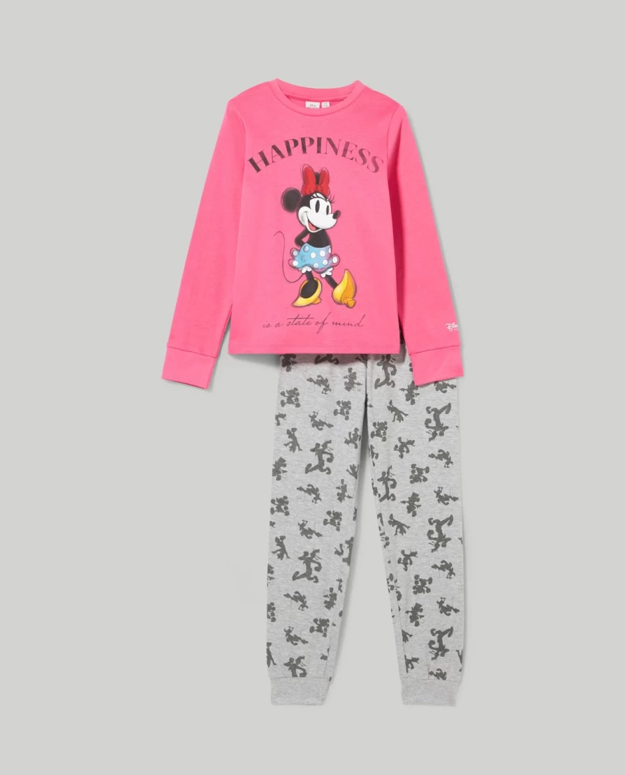 Blukids Girls Long Cotton Pajama Set - Soft & Comfortable Children's Sleepwear