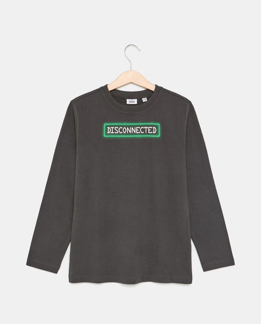 "Blukids Youth Pure Cotton Long Sleeve Jersey T-Shirt for Boys"