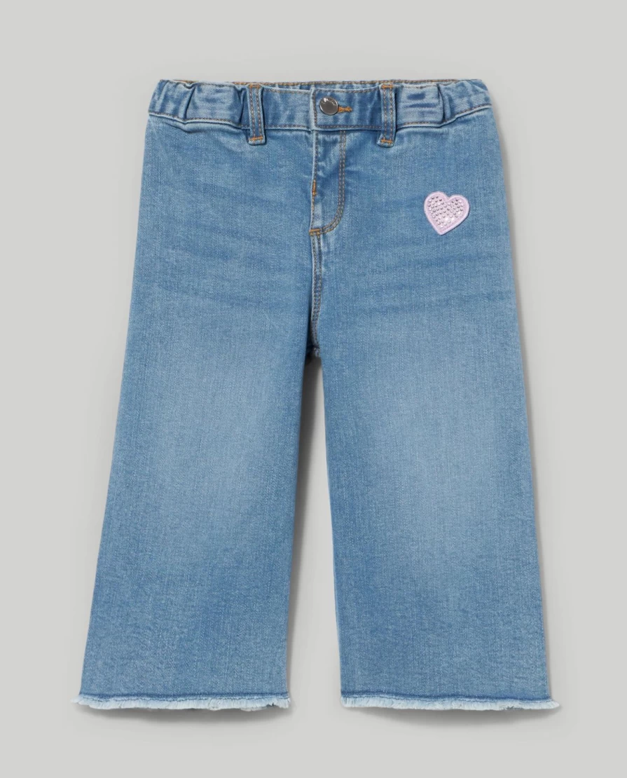 Blukids Newborn Baby Girl Soft Cotton Denim Pants