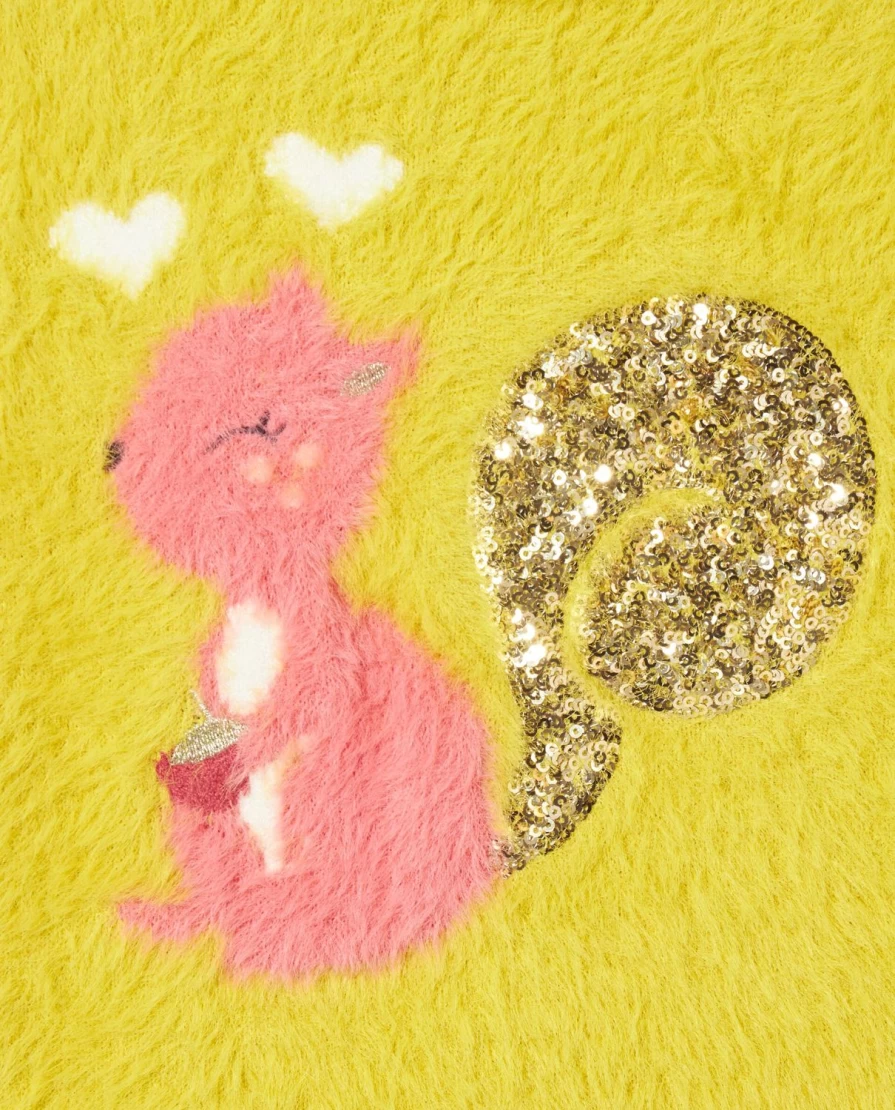 "Blukids Tricot Fur Effect Yarn for Children - Soft Knitting Yarn for Girls"