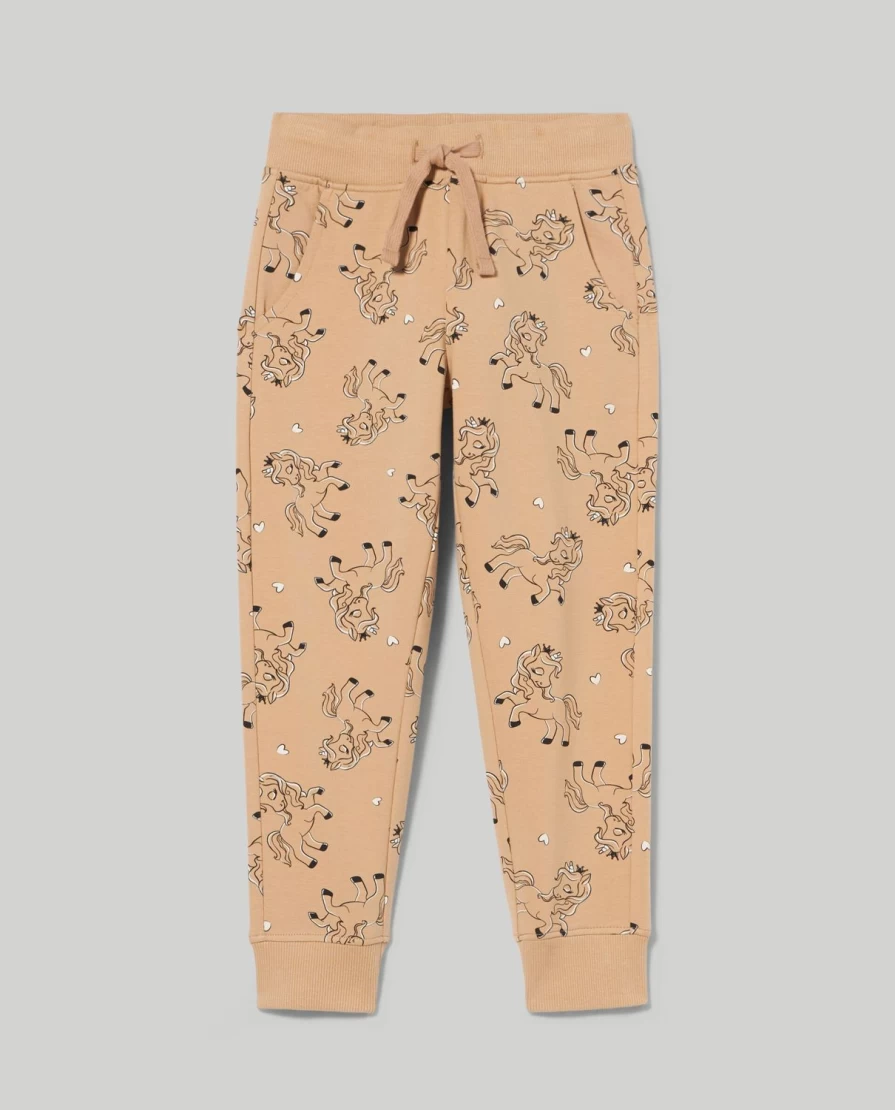 Blukids Girls' Stretch Fleece Pants for Children - Soft & Comfortable Winter Wear