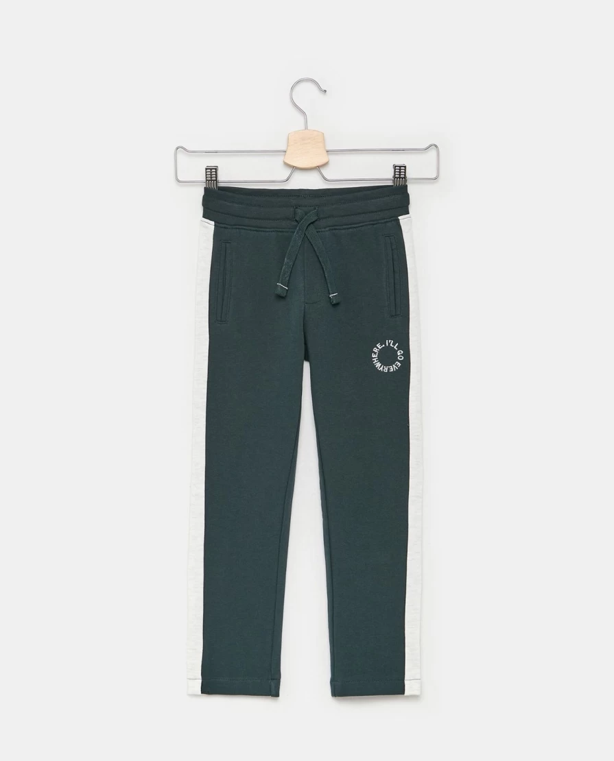 Blukids Kids' Soft Fleece Cotton Pants with Pockets - Comfortable & Durable Children's Trousers