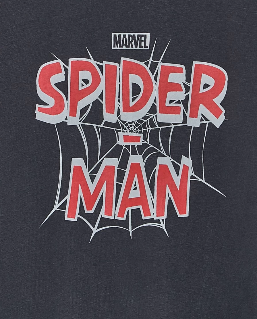 Blukids Kids' Spider-Man Pure Cotton Long Sleeve T-Shirt for Children