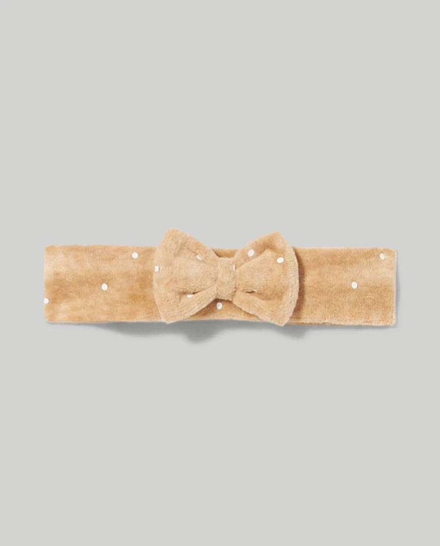 Blukids Baby Chenille Hair Band - Soft & Stretchy Headband for Newborns & Infants