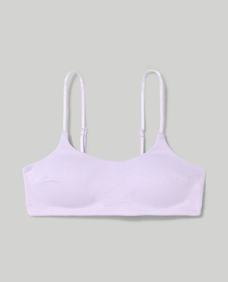 Blukids Youth Lightly Padded Bra for Girls - Comfortable Wireless T-Shirt Bra