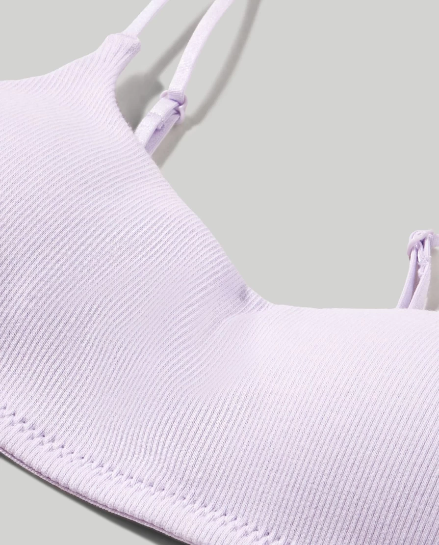 Blukids Youth Lightly Padded Bra for Girls - Comfortable Wireless T-Shirt Bra