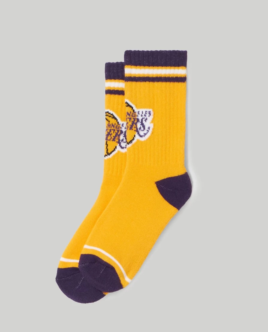 Blukids NBA Lakers Kids Socks for Boys and Girls - Official Team Design Youth Socks