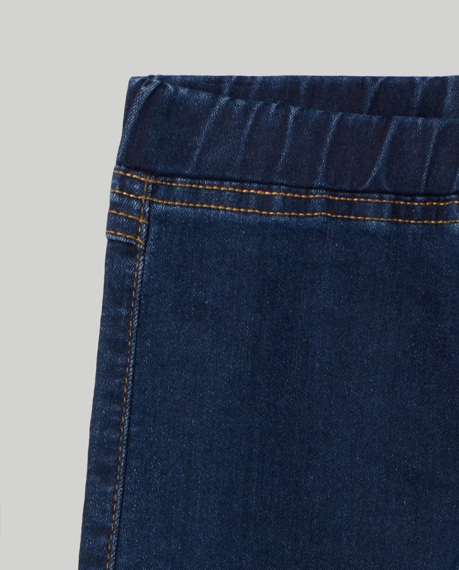 "Blukids Girls' Stretch Denim Treggings - Comfortable Kids' Denim Leggings"