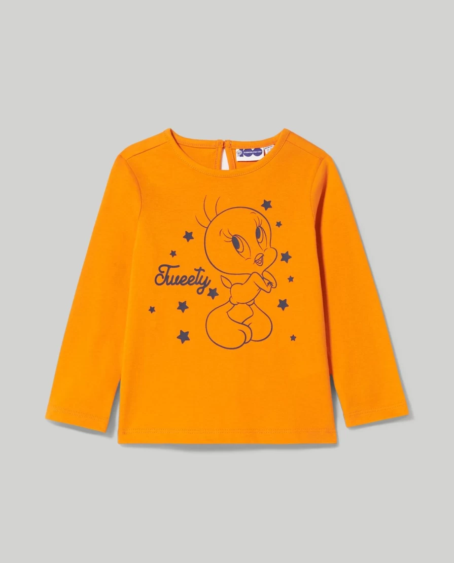 Blukids Newborn Baby Cotton T-Shirt with Cute Print - Soft & Comfortable