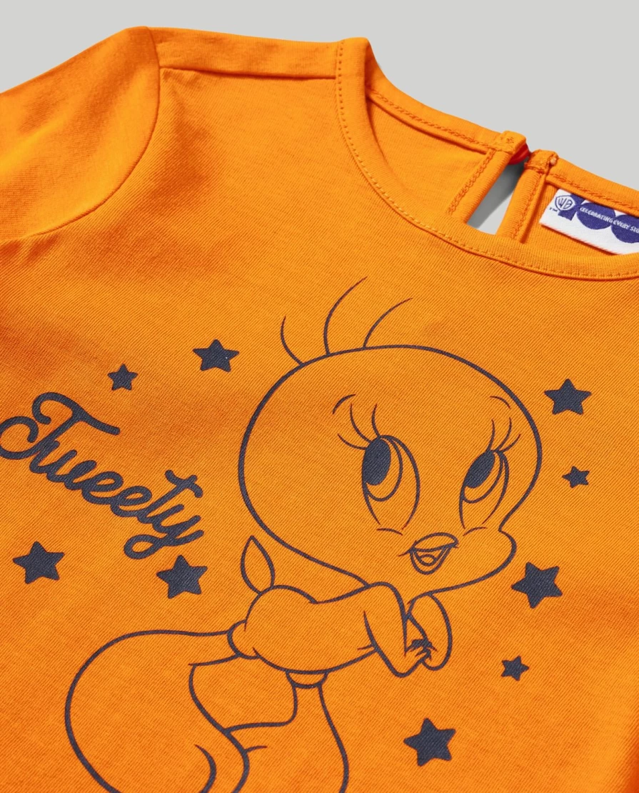 Blukids Newborn Baby Cotton T-Shirt with Cute Print - Soft & Comfortable