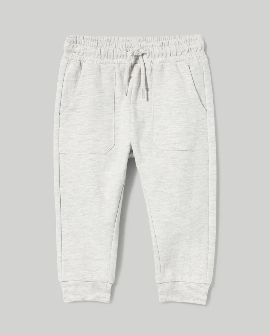 Blukids Newborn Baby Cotton Joggers - Soft & Comfortable Pants for Infants