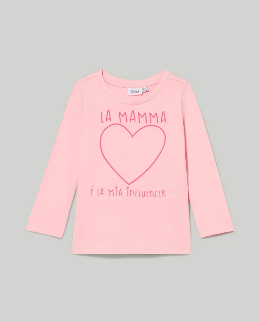 Blukids Newborn Baby Girl's 100% Cotton Long-Sleeve T-Shirt