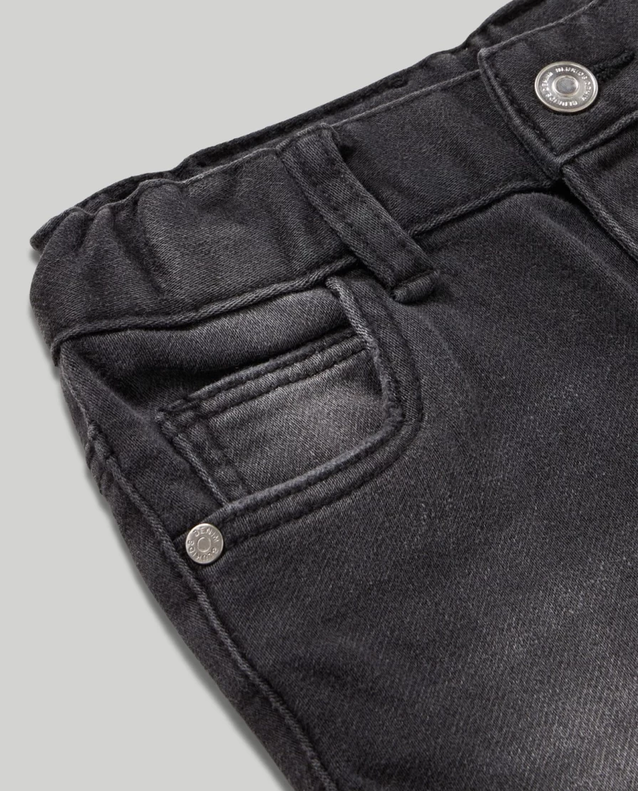 Blukids Newborn Baby Denim Jeans - Soft Comfortable Infant Pants