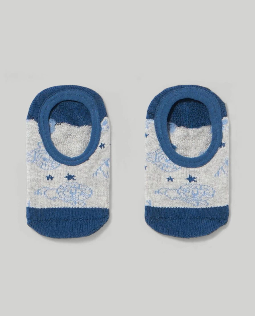 Blukids Non-Slip Soft Sole Baby Shoes for Newborns - First Walkers Anti-Skid Infant Socks