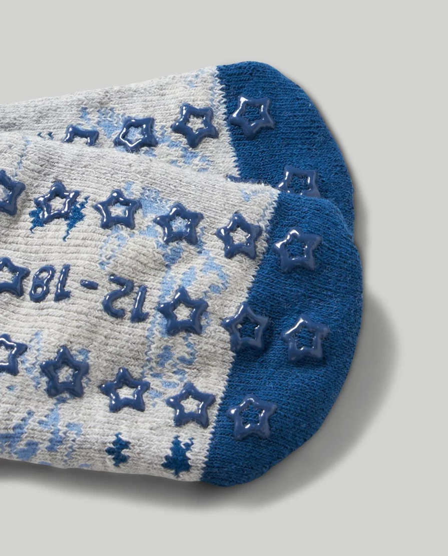Blukids Non-Slip Soft Sole Baby Shoes for Newborns - First Walkers Anti-Skid Infant Socks
