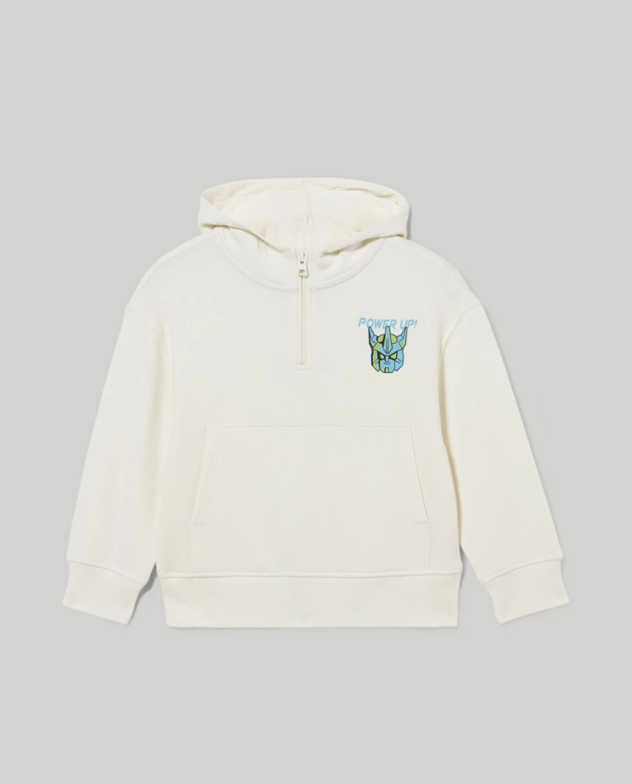 Blukids Boys' Hooded Pure Cotton Sweatshirt for Children - Soft & Comfortable Pullover