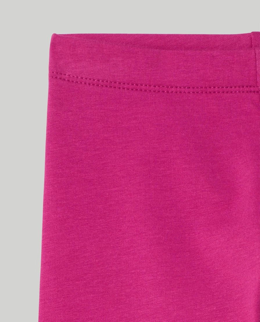 Blukids Girls' Stretch Cotton Fleece Leggings for Kids - Soft Warm Winter Pants
