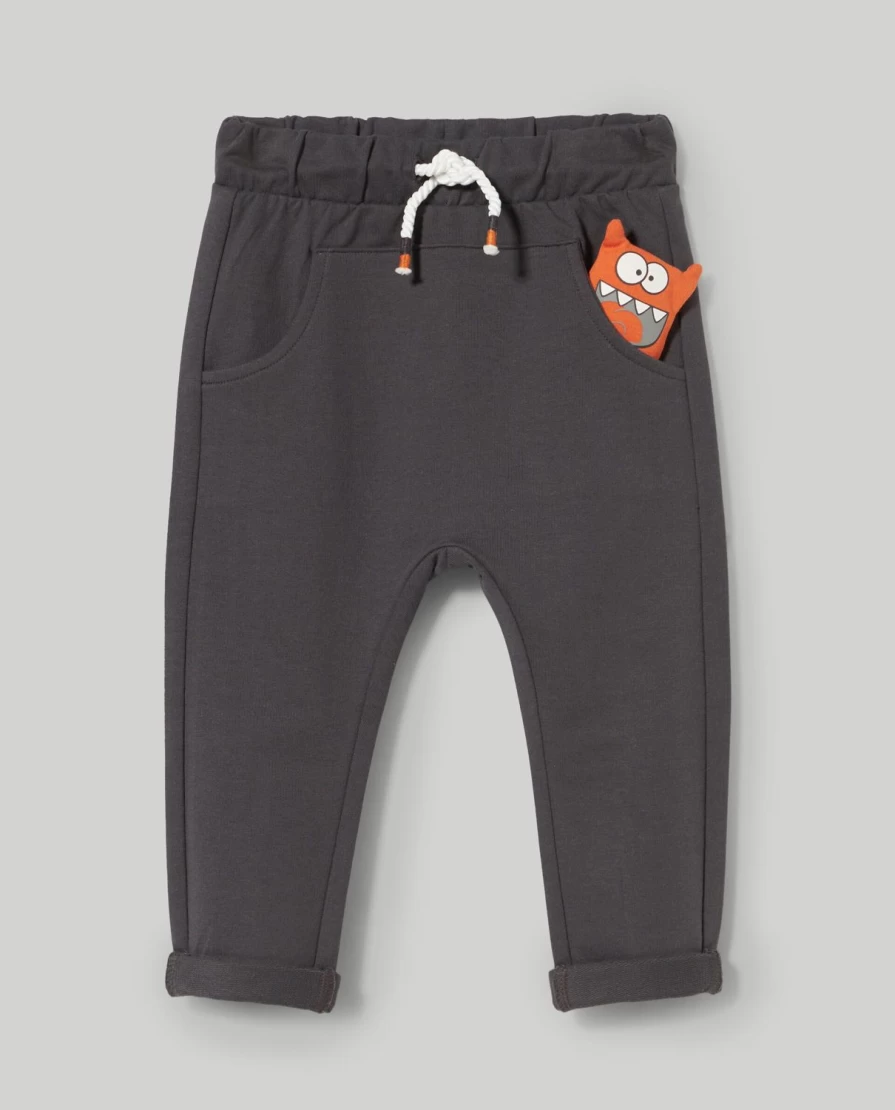 Blukids Pure Cotton Joggers for Newborns - Soft & Comfortable Baby Pants