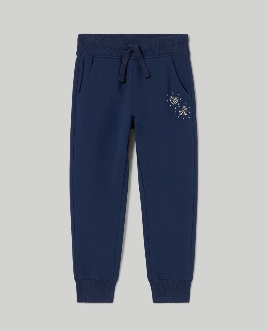 Blukids Girls' Stretch Fleece Pants for Children - Soft & Comfortable Winter Wear