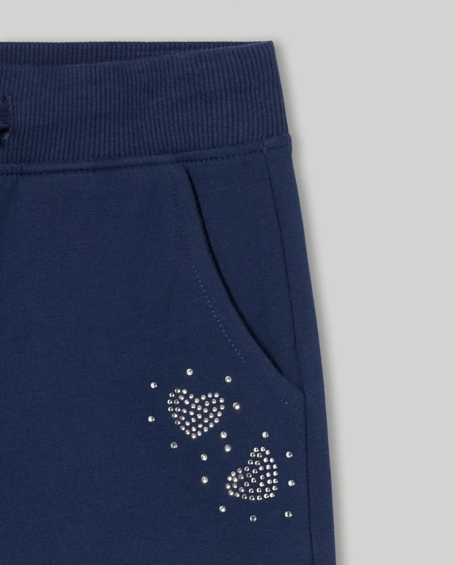 Blukids Girls' Stretch Fleece Pants for Children - Soft & Comfortable Winter Wear