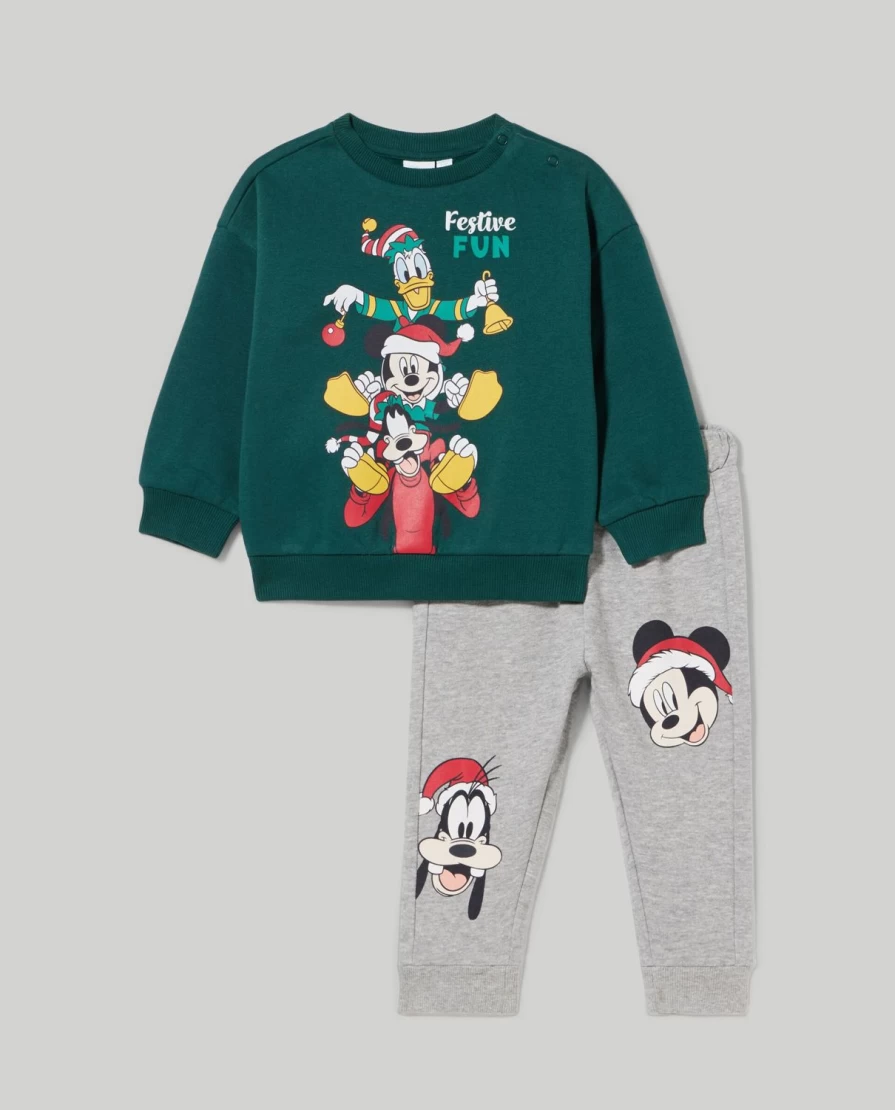 Blukids Newborn Baby Christmas Outfit - Festive Holiday Jogging Set for Infants