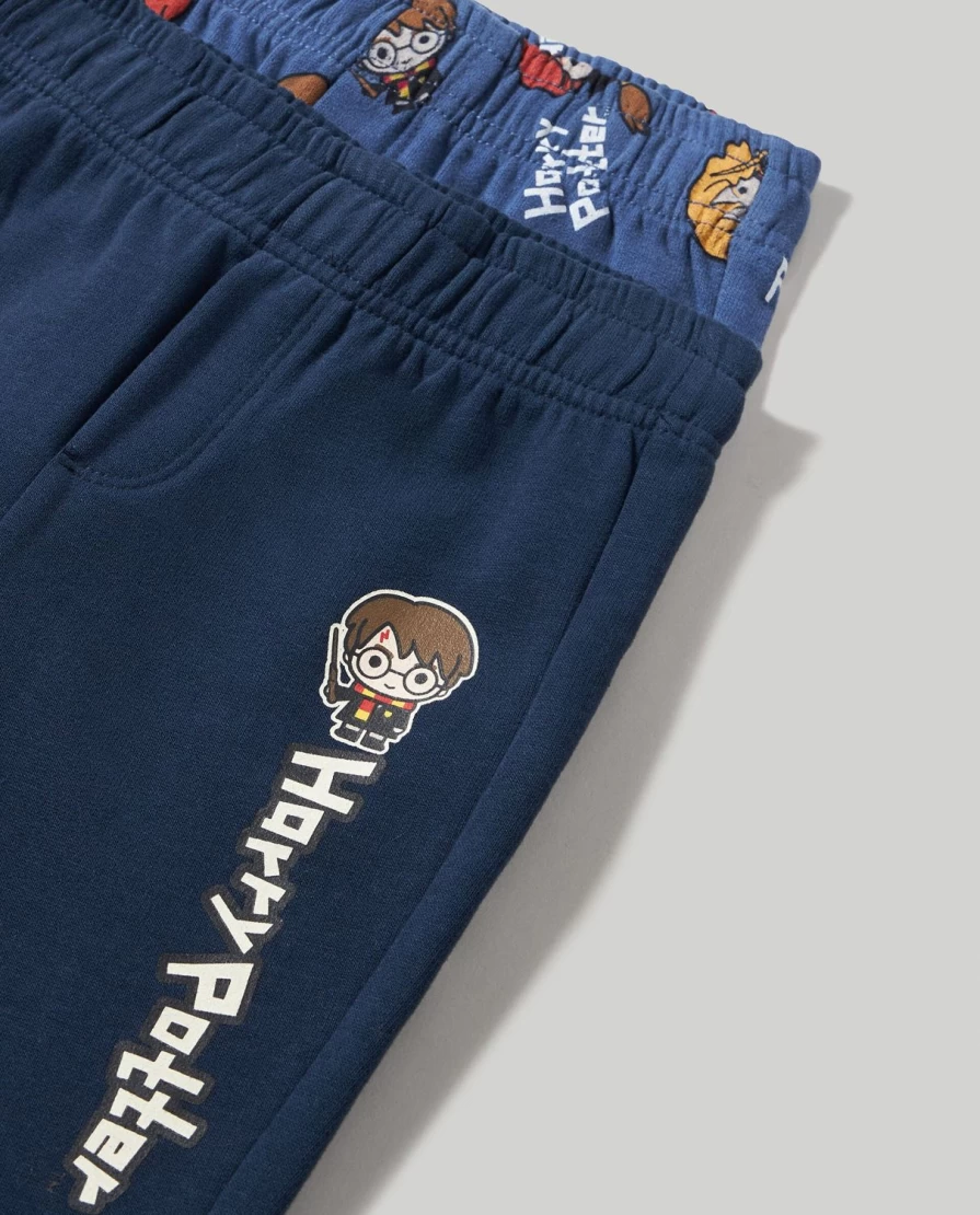 Blukids Pure Cotton Newborn Joggers - Soft & Comfortable 2-Pack for Babies