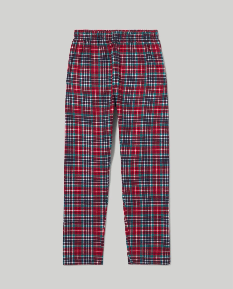Blukids Youth Pure Cotton Flannel Pajama Pants for Boys and Girls