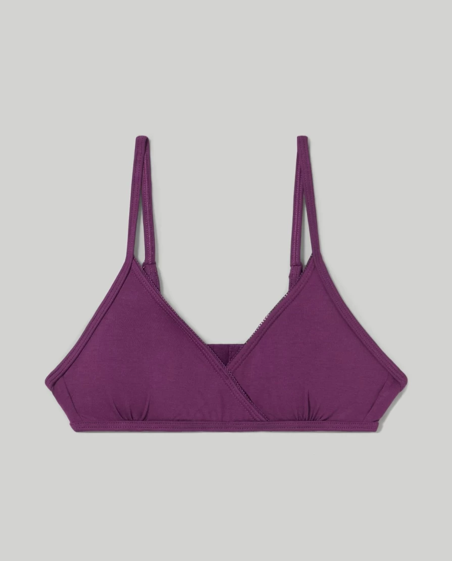 Blukids Youth Lightly Padded Comfort Bra for Girls - Soft Support Training Bra