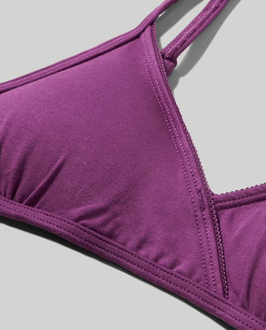 Blukids Youth Lightly Padded Comfort Bra for Girls - Soft Support Training Bra