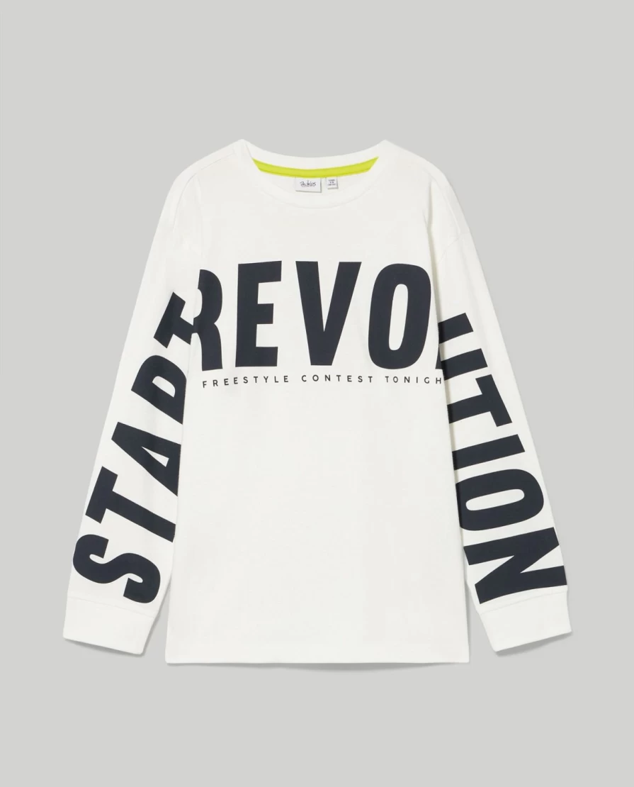 Blukids Youth Pure Cotton Long Sleeve T-Shirt for Boys