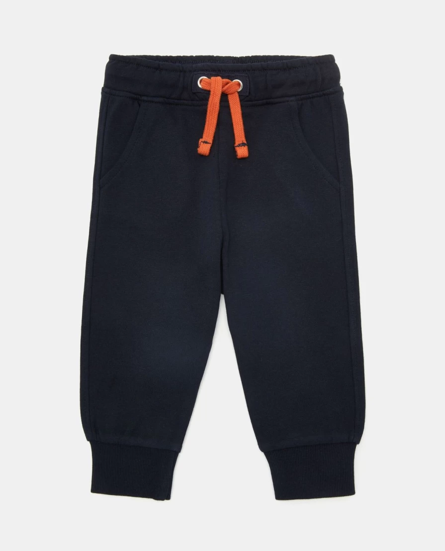 Blukids Newborn Baby Fleece Pants - 100% Pure Cotton, Soft & Warm Winter Sleepwear
