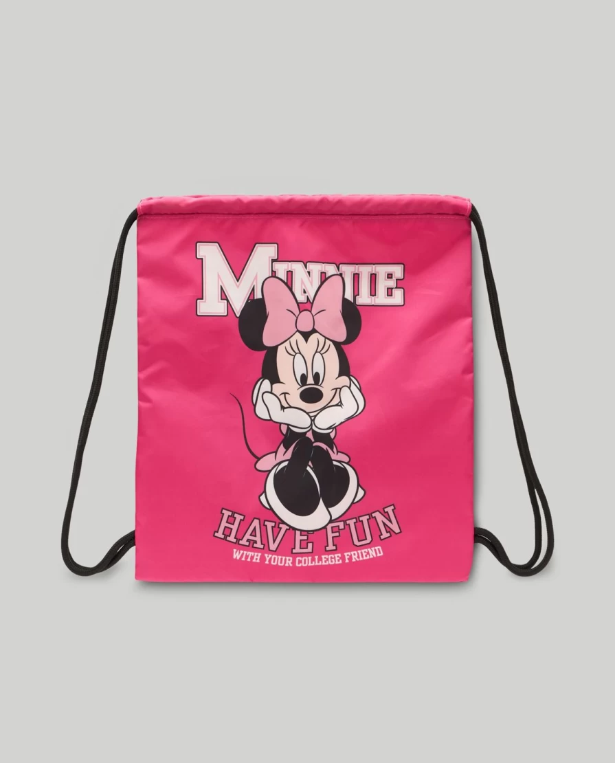 Blukids Minnie Mouse Print Backpack for Kids - Disney-Inspired Children's School Bag