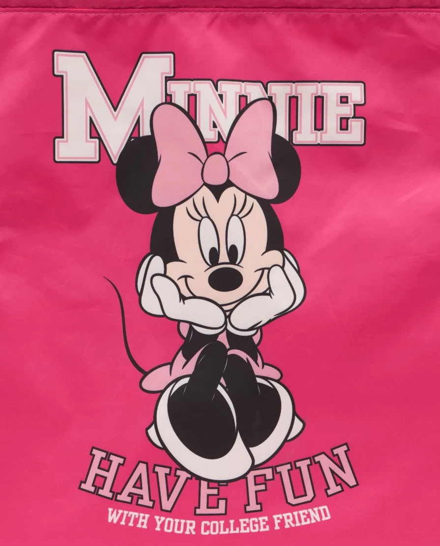 Blukids Minnie Mouse Print Backpack for Kids - Disney-Inspired Children's School Bag