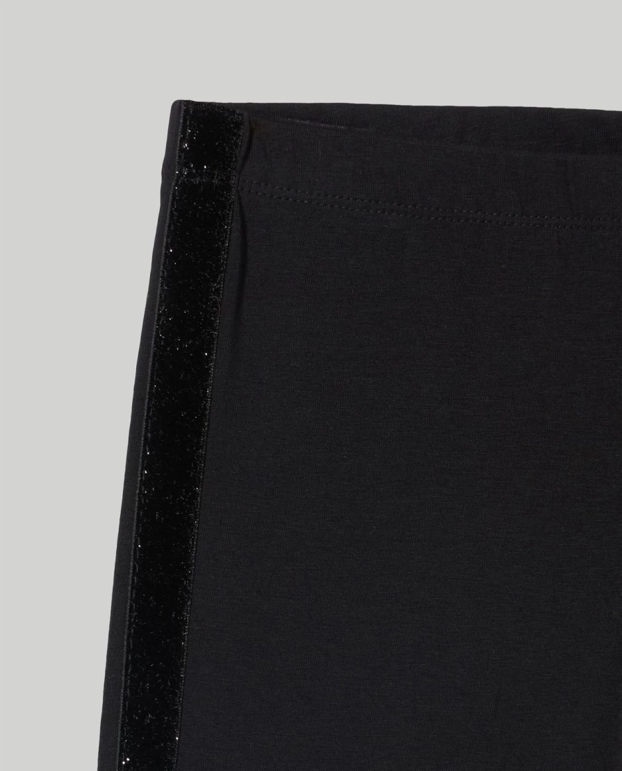 "Blukids Youth Girls' Stretch Cotton Leggings - Comfortable & Soft"