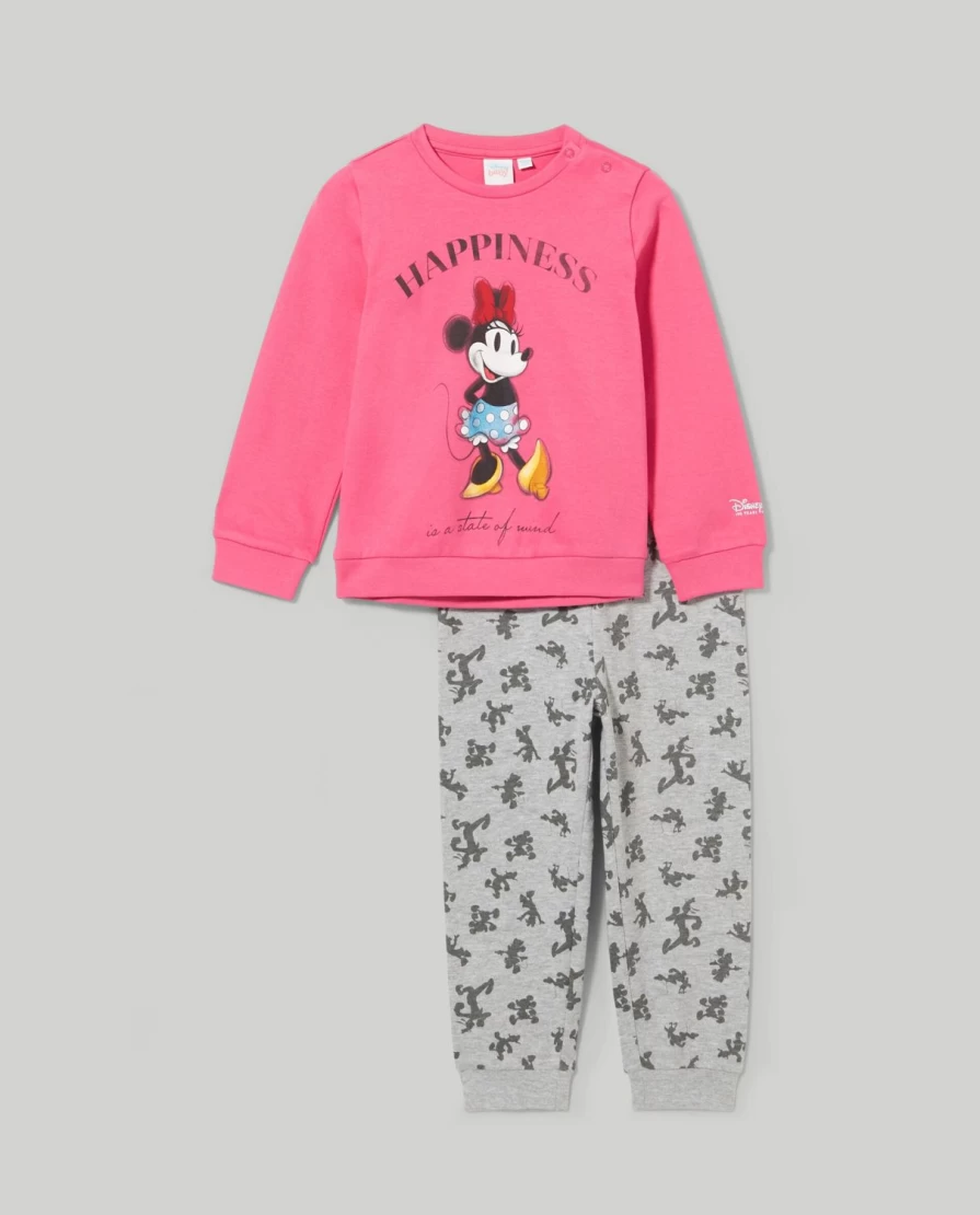 Blukids Newborn Baby Girl's Warm Long Sleeve Cotton Pajama Set