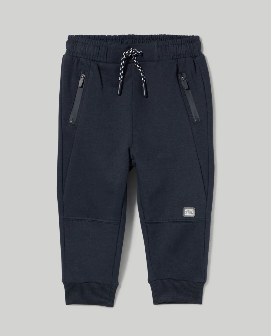 Blukids Pure Cotton Jogger Pants for Newborn Babies - Soft and Comfortable