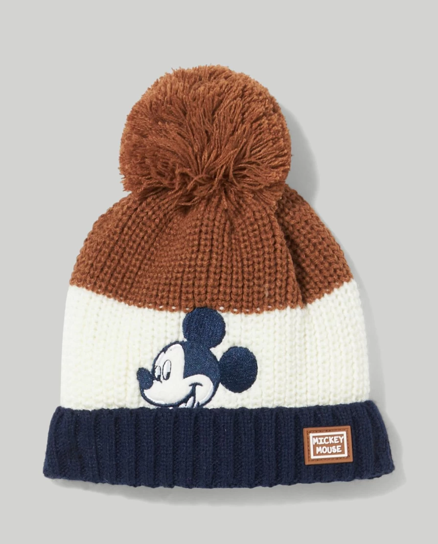 Blukids Newborn Baby Embroidered Tricot Hat - Soft & Comfortable Infant Beanie for Boys & Girls