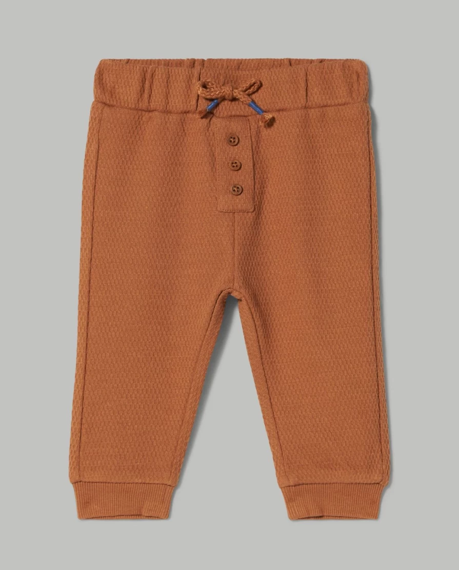 Blukids Newborn Cotton Sweatpants - Soft & Comfortable Baby Pants for Boys & Girls