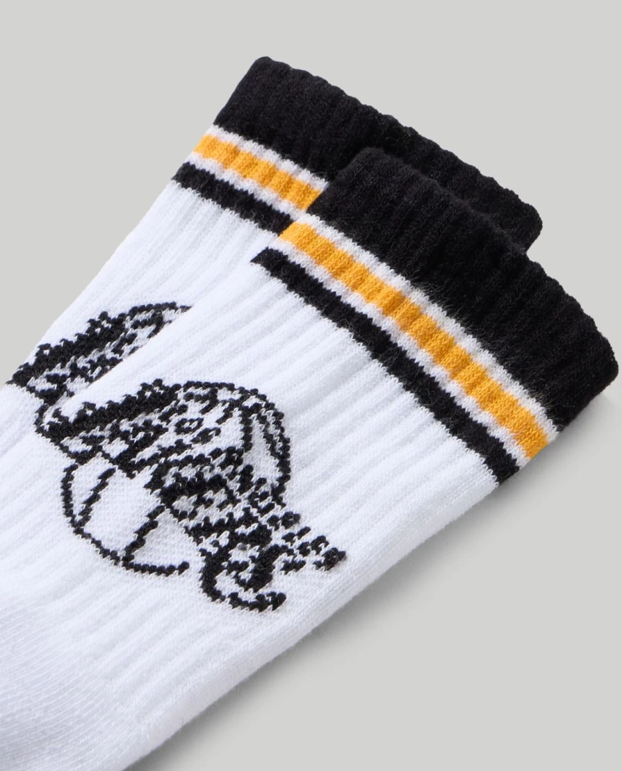 Blukids Chicago Lakers NBA Socks for Kids - Youth Basketball Socks for Children